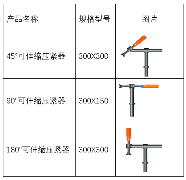 螺旋压紧器 (带手柄)